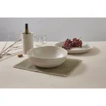 Split P Sandstone Ceramics Organic Shaped Stoneware Centerpiece Serving Platter, 16 in. thumbnail 3