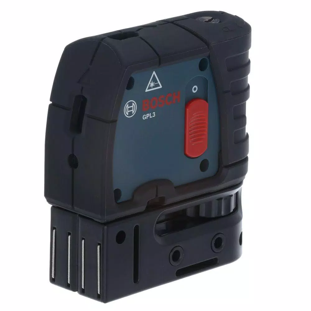 Bosch Factory Reconditioned 100 ft. Self-Leveling 3-Point Red Laser Level with Mounting Strap and Belt Pouch