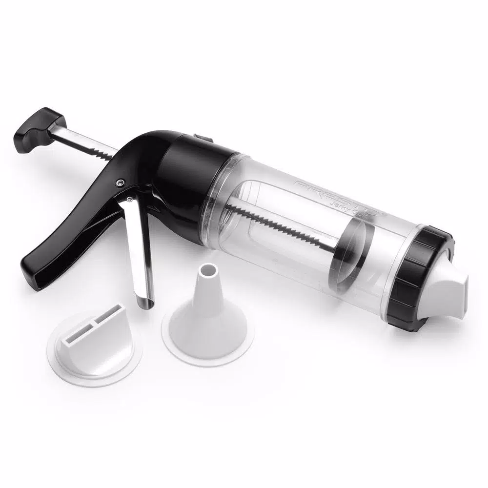 Presto Jerky Gun with 3 Interchangeable Nozzles and Seasoning Kit