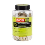 RYOBI #0 FSC Wood Biscuits, 150-Piece Pack thumbnail 1