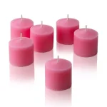 Light In The Dark Soft Pink Unscented Votive Candles, 10-Hour Burn Time (Set of 72) thumbnail 2