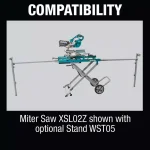 Makita 18V X2 LXT Brushless 7-1/2 in. Dual Slide Compound Miter Saw (Tool-Only) thumbnail 5