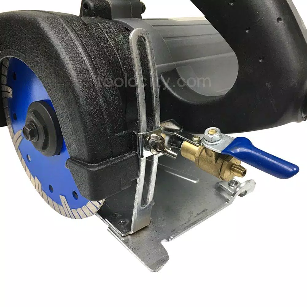 Unbranded Cutter's Way 5 in. Wet Stone Cutter with 5 in. Diamond Blade, 1200W Motor