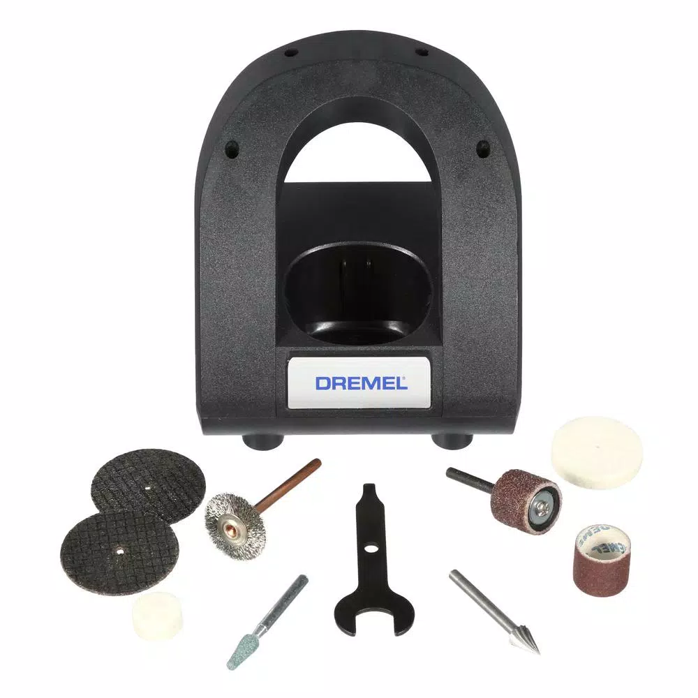 Dremel Micro 8V MAX Variable Speed Cordless Rotary Tool Kit with Docking Station and 18 Accessories