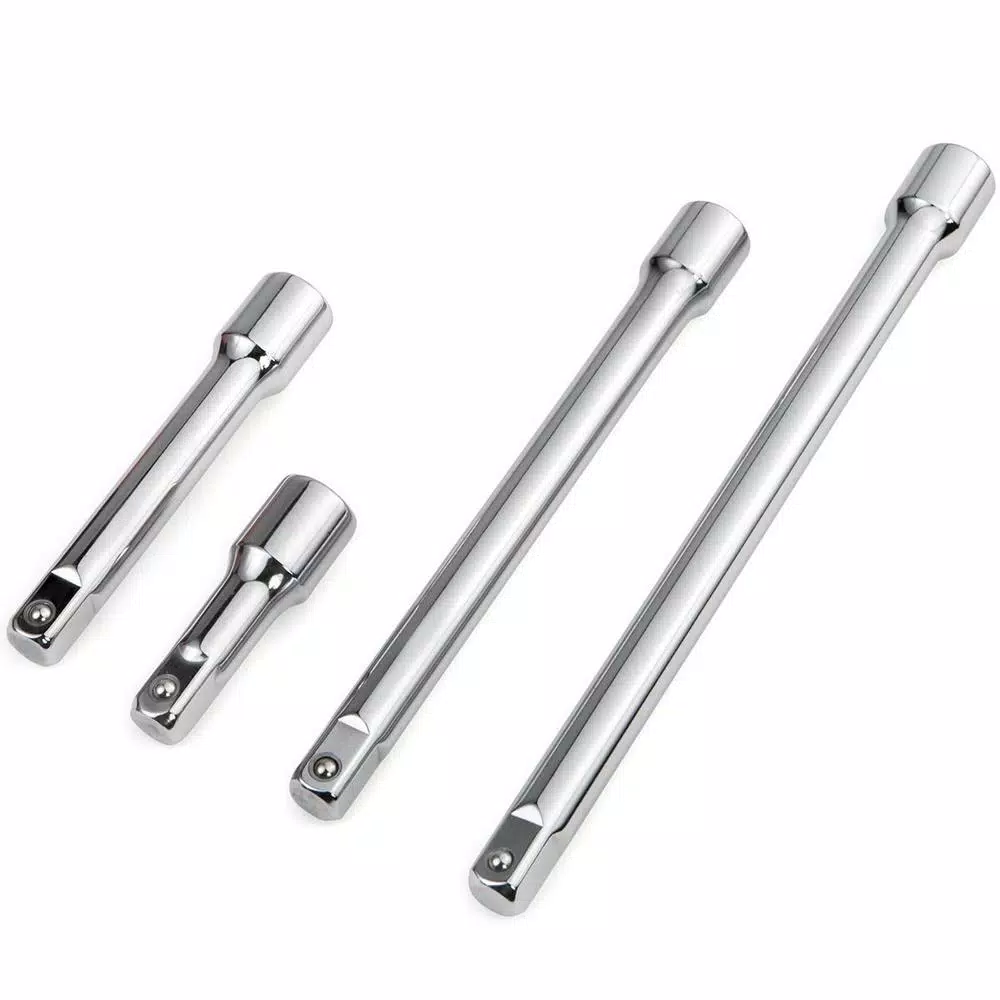Stark 4-Piece 1/2 in. Drive Extension Bar Set, Chrome Vanadium Steel