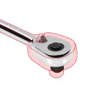 TEKTON 1/2 in. Drive Quick-Release Ratchet Set, 4-Piece, 90-Tooth Flex Head thumbnail 3