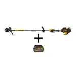 DEWALT 60V MAX FLEXVOLT Brushless 15 in. Cordless String Trimmer Kit with (2) 3.0 Ah Batteries and Charger thumbnail 1