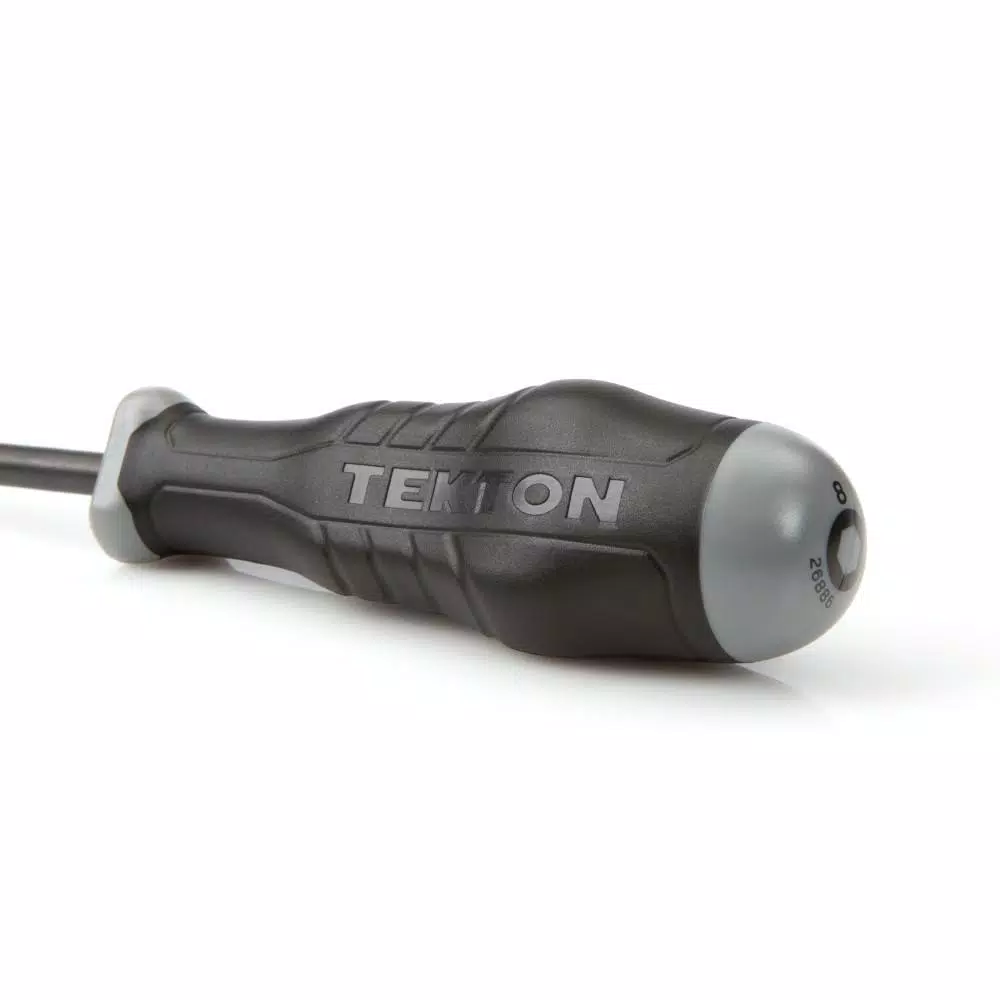 TEKTON 8 mm Nut Driver with Patented Three-Sided Handle