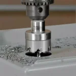 Klein Tools 1-3/8 in. Carbide Hole Cutter with Arbor and Pilot Bit thumbnail 2