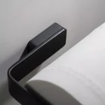 KRAUS Stelios Matte Black Solid Brass Toilet Paper Holder thumbnail 6