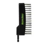 ReciproTool Stainless Steel Wire Straight Brush for Reciprocating Saws, Compatible with Universal Adapter thumbnail 2