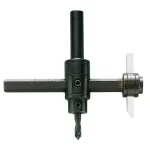General Tools Heavy Duty Adjustable Circle Cutter for Drill Press, 1-3/4 in. to 7-7/8 in. Diameter thumbnail 1