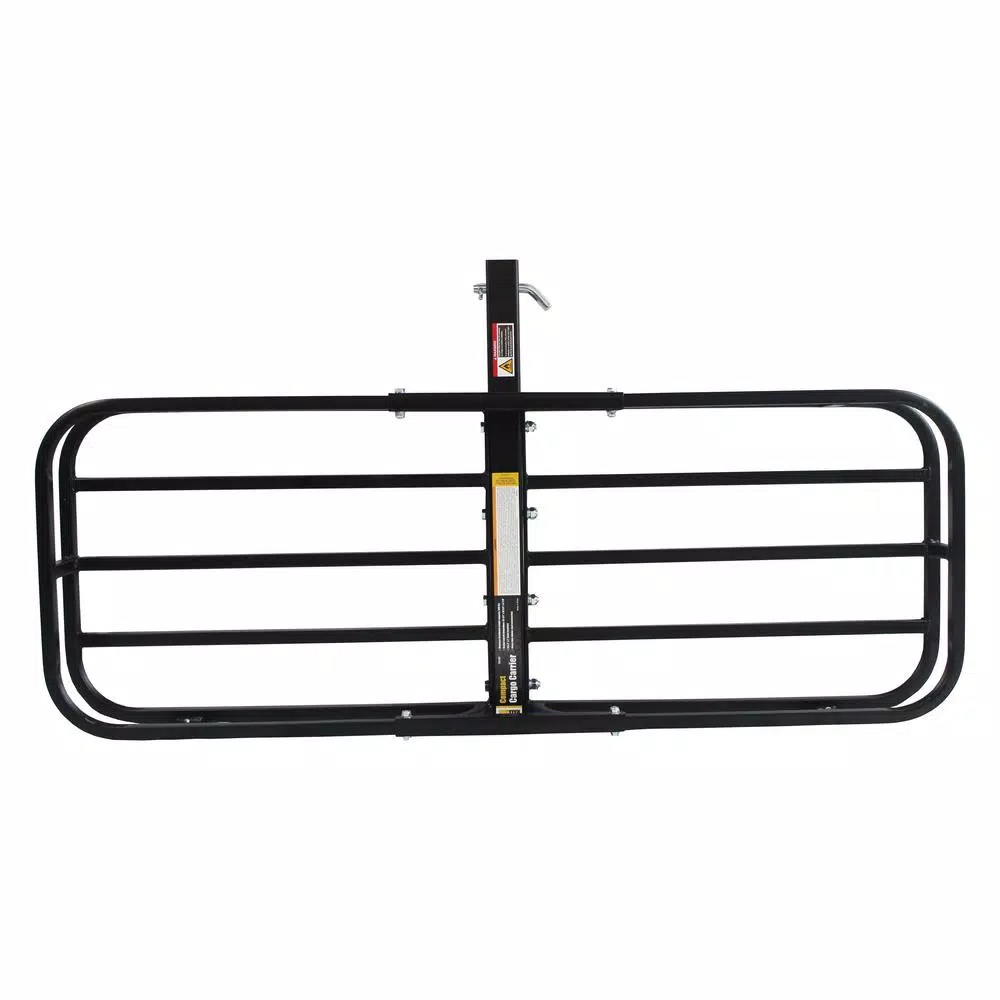 MaxxHaul 500 lb. Capacity Steel Hitch Cargo Carrier for 2 in. Receiver, 53 in. x 19 in.