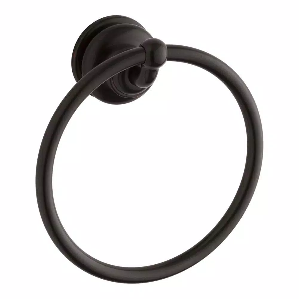 KOHLER Fairfax 3-Piece Bath Hardware Kit - Towel Bar, Towel Ring & Toilet Paper Holder - Oil-Rubbed Bronze