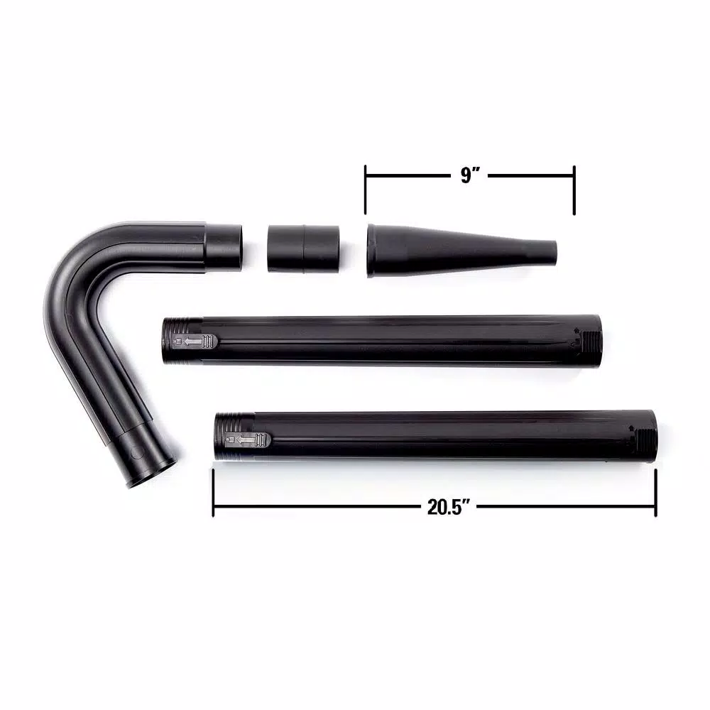 RIDGID 2-1/2 in. Gutter Cleaning Accessory Kit for Wet/Dry Shop Vacuums