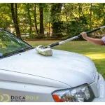 DocaPole 7 ft. to 30 ft. Telescopic Car Wash Cleaning Kit with Extension Pole, Squeegee, and Microfiber Mitts thumbnail 6