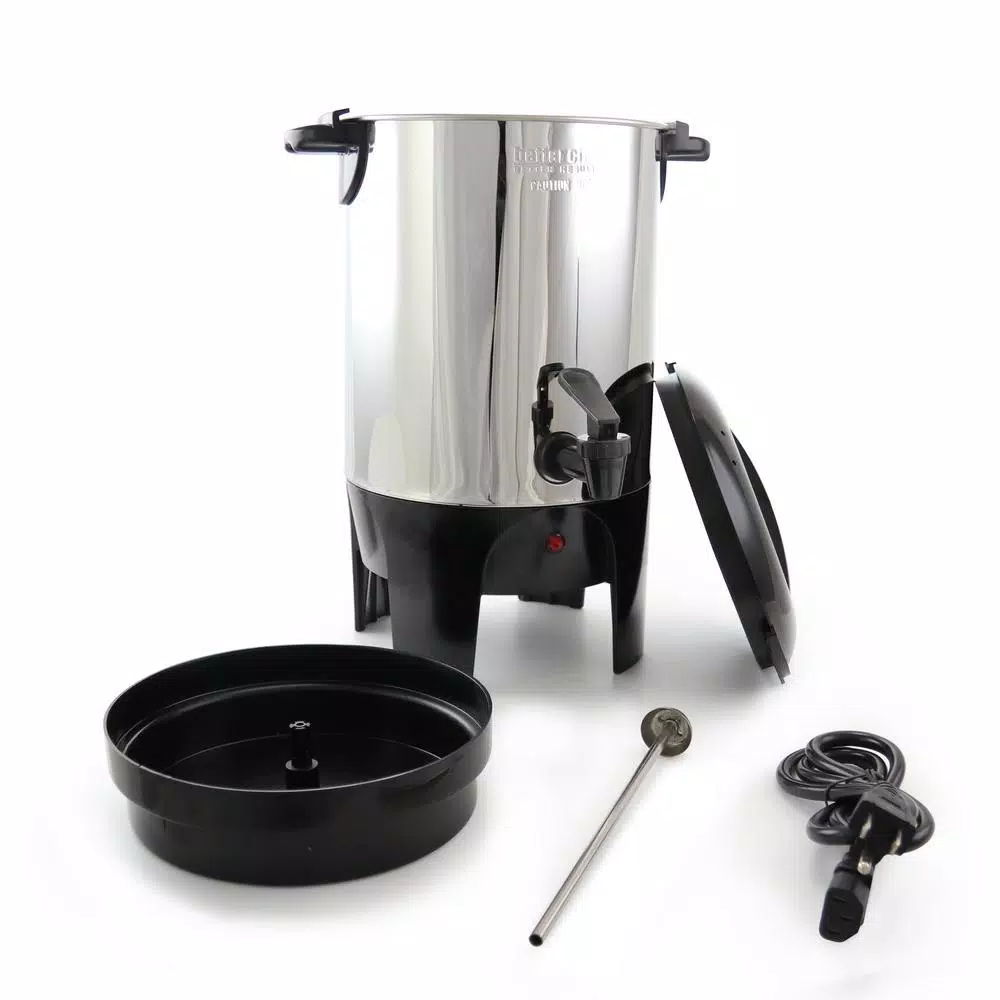 Better Chef 10-30 Cup Stainless Steel Coffeemaker, Silver