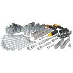 DEWALT 172-Piece Mechanics Tool Set with 72-Tooth Ratchets and Blow Mold Case thumbnail 3