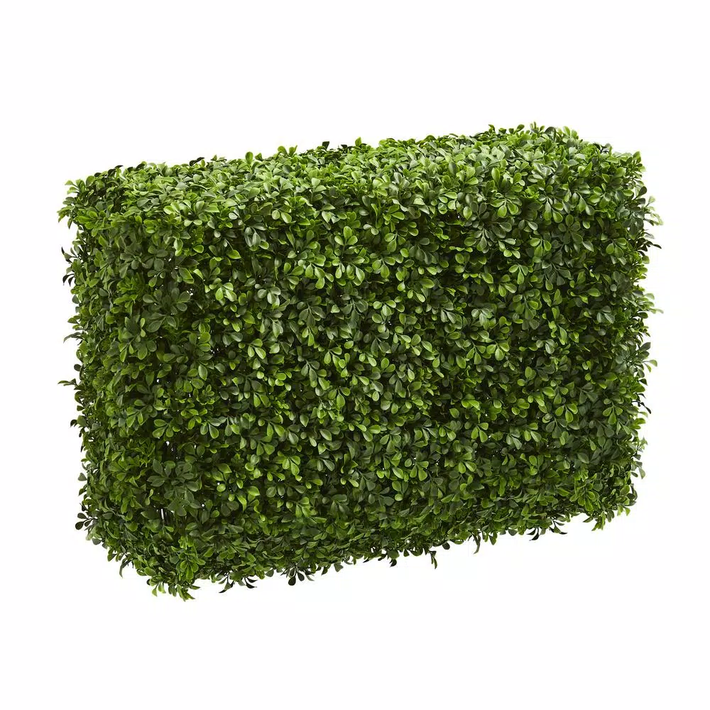 Nearly Natural 30 in. Artificial Eucalyptus Hedge - Indoor Greenery Decor