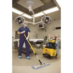 Rubbermaid Quick Connect Ergo Adjustable Aluminum Mop Handle, 48-72 in., Yellow thumbnail 5