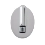 Italia Amalfi Single Robe Hook - Polished Chrome thumbnail 2