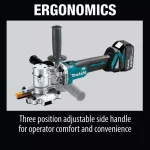 Makita 18V LXT Cordless Steel Rod Flush-Cutter Kit with 5.0 Ah Battery and Charger thumbnail 11