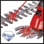 Einhell 18V Cordless 2-in-1 Grass Shear and Hedge Trimmer, Tool Only thumbnail 3