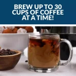 HomeCraft 30-Cup Stainless Steel Electric Coffee Urn with Reusable Filter thumbnail 5