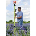 AdirPro 2M Aluminum 3-Position Snap-Lock Telescoping Rover Rod, Green thumbnail 7