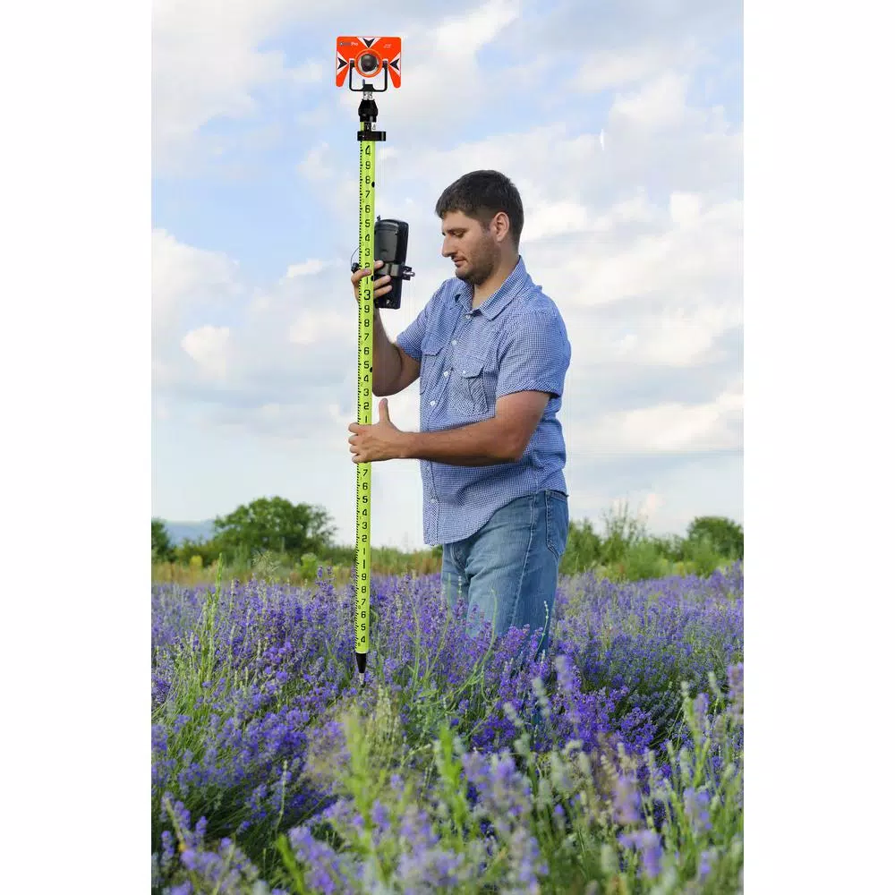 AdirPro 2M Aluminum 3-Position Snap-Lock Telescoping Rover Rod, Green
