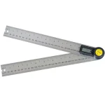 General Tools 10 in. Digital Angle Ruler, Stainless Steel Precision Angle Finder thumbnail 1