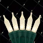 Wintergreen Lighting 48 in. x 72 in. 100-Light M5 LED Warm White Net Light Set thumbnail 1
