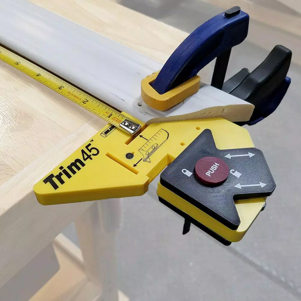 Milescraft Trim45 Trim Carpentry Aid Miter Jig for Door and Window Casement Installation