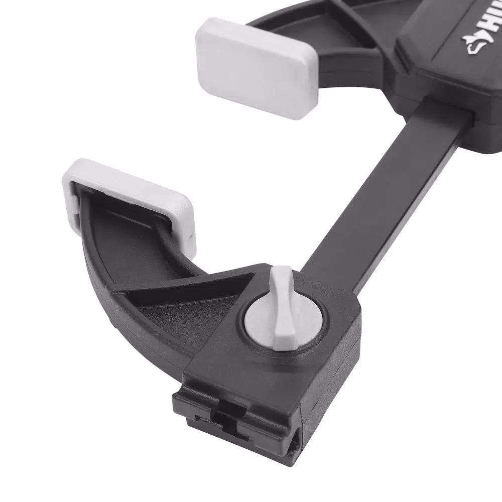 Husky 6 in. Medium Duty Trigger Clamps, 4-Piece Set with Expandable Design