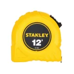 STANLEY 12 ft. x 1/2 in. Tape Measure with Polymer-Coated Blade and High-Impact ABS Case thumbnail 1