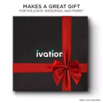 Ivation 3-Pack Clear Acrylic Wine Aerator and Preserver Set with Gift Box thumbnail 3