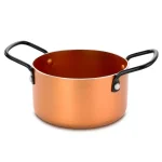 Gibson Home Cairo Sunset 1.4 qt. Aluminum Mini Dutch Oven, Copper thumbnail 1