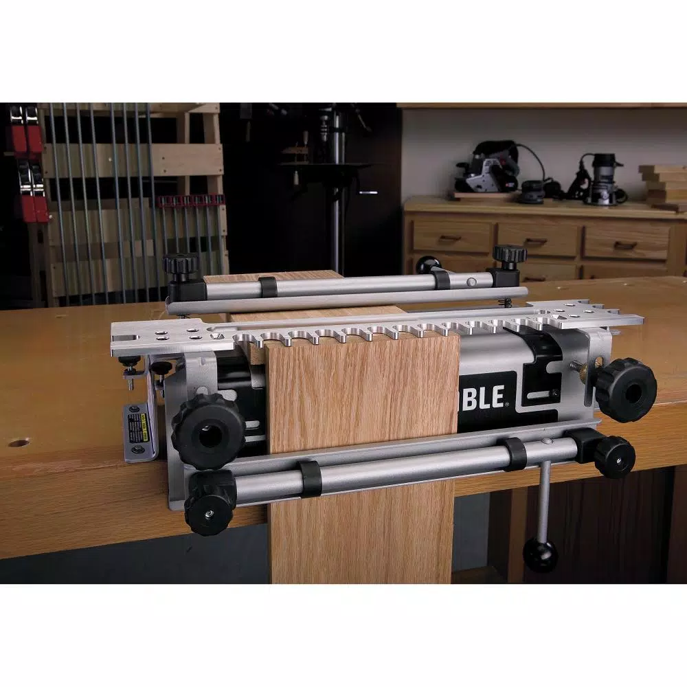 Porter-Cable 12 in. Dovetail Jig for Router, Accommodates 1/4 in. to 1-1/8 in. Stock