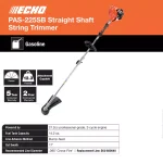 ECHO PAS-225SB 21.2 cc 2-Stroke Gas Straight Shaft Trimmer with Speed-Feed 400 Head thumbnail 3