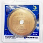 Whirlwind USA 4-1/2 in. Continuous Rim Diamond Saw Blade for Wet Tile, Porcelain, and Glass Cutting thumbnail 4