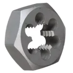 Drill America 1 in.-20 Carbon Steel Hex Re-Threading Die thumbnail 1