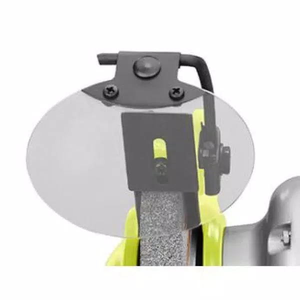 RYOBI 6 in. Bench Grinder with LED Lights, 2.1 Amp