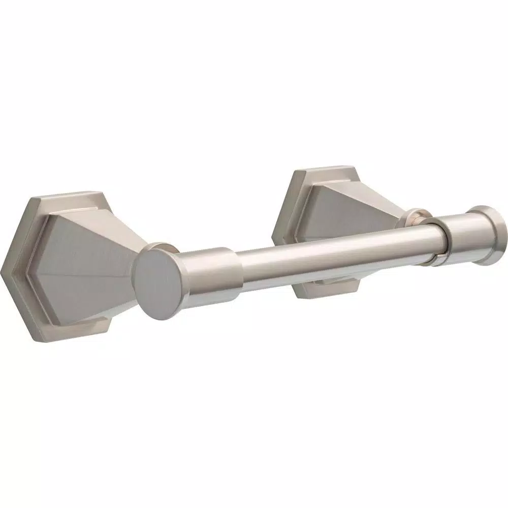 Delta Grandover Pivot Arm Toilet Paper Holder in SpotShield Brushed Nickel