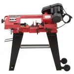 General International 4.5 in. Metal Cutting Band Saw with Heavy Duty Steel Stand thumbnail 2
