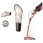 Ozeri Prestige Electric Wine Bottle Opener Set with Recharging Stand, Aerating Pourer and Foil Cutter thumbnail 7