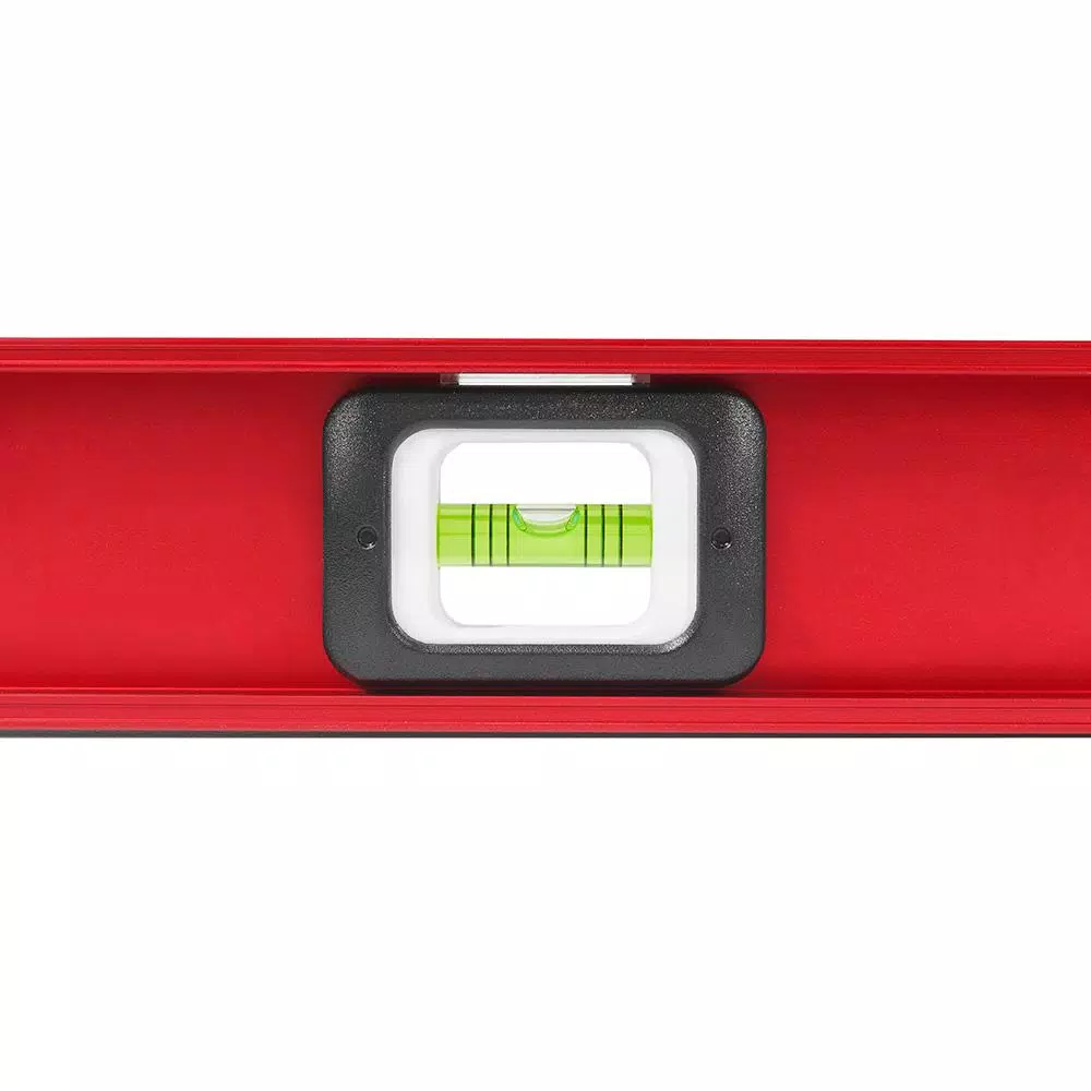 Milwaukee 48 in. Magnetic I-Beam Level, Aluminum Frame with Pitch Vial