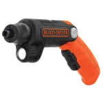 BLACK+DECKER 4V MAX Lithium-Ion Cordless 1/4 in. Electric Screwdriver with Pivoting Handle and Flashlight thumbnail 1