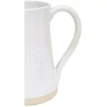 CASAFINA Fattoria 69 fl. oz. White Ceramic Stoneware Pitcher thumbnail 2