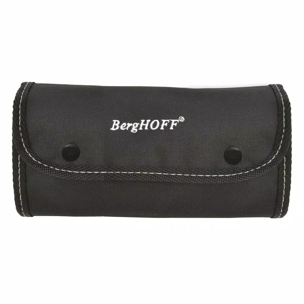BergHOFF Essentials 8-Piece Stainless Steel Garnishing Tool Set with Carrying Case