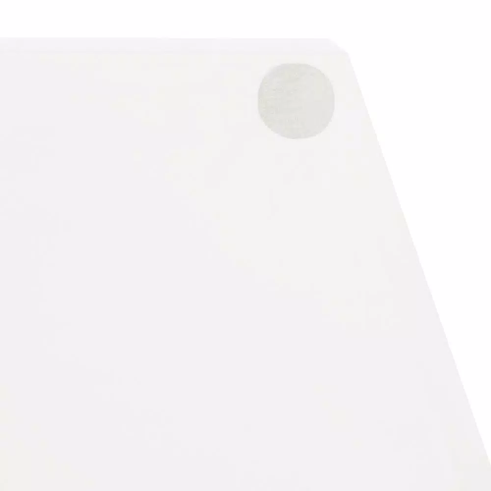 Kate and Laurel Lipton White Glossy Decorative Hexagon Tray with Gold Metal Handles